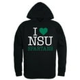 thumbnail image 1 of W Republic 553-350-BLK-05 Norfolk State University I Love Hoodie, Black - 2XL, 1 of 1