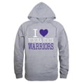 thumbnail image 1 of W Republic 553-408-HGY-01 Winona State University I Love Hoodie, Heather Grey - Small, 1 of 1