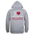 thumbnail image 1 of W Republic 553-454-HGY-05 Manhattanville College Valiants I Love Hoodie, Heather Grey - 2XL, 1 of 1