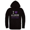 thumbnail image 1 of W Republic 553-497-BLK-01 Albion College Britons I Love Hoodie, Black - Small, 1 of 1