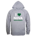 thumbnail image 1 of W Republic 553-560-HGY-02 University of Northern Virginia Nighthawks I Love Hoodie, Heather Grey - Medium, 1 of 1