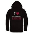 thumbnail image 1 of W Republic 553-719-BLK-04 Henderson State University Reddies I Love Hoodie, Black - Extra Large, 1 of 1