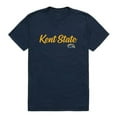 thumbnail image 1 of W Republic 554-128-NVY-01 Kent State University Script T-Shirt, Navy - Small, 1 of 1