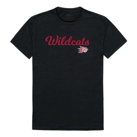 W Republic 554-163-BK2-03 Men Cal State Chico Wildcats Script T-Shirt, Black 2 - Large