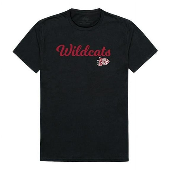 W Republic 554-163-BK2-05 Men Cal State Chico Wildcats Script T-Shirt, Black 2 - 2XL
