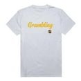 thumbnail image 1 of W Republic 554-170-WHT-01 Grambling State University Script T-Shirt, White - Small, 1 of 1