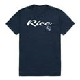 thumbnail image 1 of W Republic 554-172-NVY-02 Rice University Script T-Shirt, Navy - Medium, 1 of 1