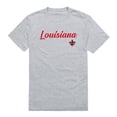 thumbnail image 1 of W Republic 554-189-HGY-05 Men Louisiana Lafayette Ragin Cajuns Script T-Shirt, Heather Grey - 2XL, 1 of 1