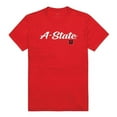 thumbnail image 1 of W Republic 554-211-RED-01 Men Arkansas State Red Wolves Script T-Shirt, Red - Small, 1 of 1