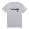 thumbnail image 1 of W Republic 554-227-HGY-02 Men Northern Arizona Lumberjacks Script T-Shirt, Heather Grey - Medium, 1 of 1