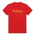 thumbnail image 1 of W Republic 554-240-RED-03 Tuskegee University Mens Script T-Shirt, Red - Large, 1 of 1