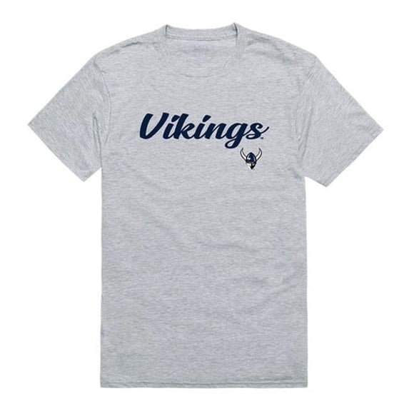 W Republic 554-252-HGY-04 Western Washington University Mens Script T-Shirt, Heather Gray - Extra Large