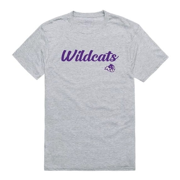W Republic 554-257-HGY-04 Abilene Christian University Mens Script T-Shirt, Heather Gray - Extra Large