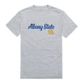 thumbnail image 1 of W Republic 554-260-HGY-04 Albany State University Mens Script T-Shirt, Heather Gray - Extra Large, 1 of 1