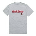 thumbnail image 1 of W Republic 554-264-HGY-05 Ball State University Mens Script T-Shirt, Heather Gray - 2XL, 1 of 1