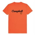 thumbnail image 1 of W Republic 554-276-ORN-03 Campbell University Mens Script T-Shirt, Orange - Large, 1 of 1