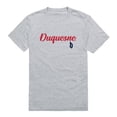thumbnail image 1 of W Republic 554-293-HGY-04 Men Duquesne Dukes Script T-Shirt, Heather Grey - Extra Large, 1 of 1