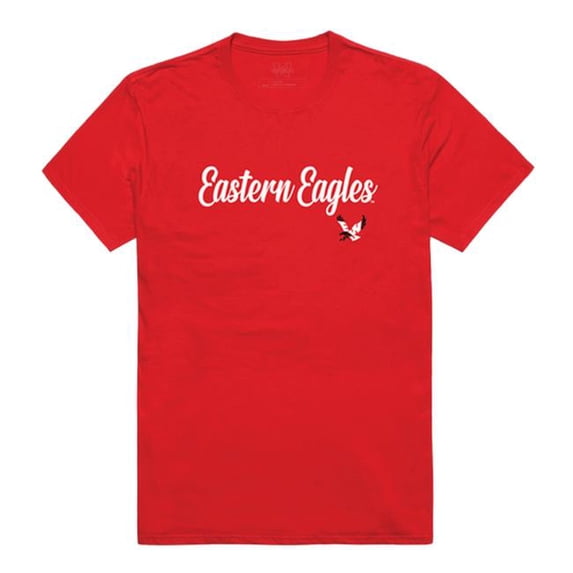 W Republic 554-296-RED-04 Men Eastern Washington University Eagles Script T-Shirt, Red - Extra Large