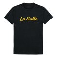 thumbnail image 1 of W Republic 554-322-BLK-03 Men La Salle Explorers Script T-Shirt, Black - Large, 1 of 1