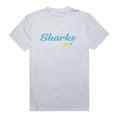 thumbnail image 1 of W Republic 554-329-WHT-02 Men Long Island Sharks Script T-Shirt, White - Medium, 1 of 1