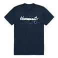 thumbnail image 1 of W Republic 554-345-NVY-03 Men Monmouth University Script T-Shirt, Navy - Large, 1 of 1