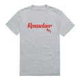 thumbnail image 1 of W Republic 554-367-HGY-02 Men Rensselaer Polytechnic Institute Script T-Shirt, Heather Grey - Medium, 1 of 1