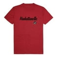 thumbnail image 1 of W Republic 554-454-CAR-03 Manhattanville College Valiants Script T-Shirt, Cardinal - Large, 1 of 1