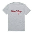 thumbnail image 1 of W Republic 554-461-HGY-02 Men Union College Script T-Shirt, Heather Grey - Medium, 1 of 1