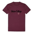 thumbnail image 1 of W Republic 554-461-MAR-04 Men Union College Script T-Shirt, Maroon - Extra Large, 1 of 1