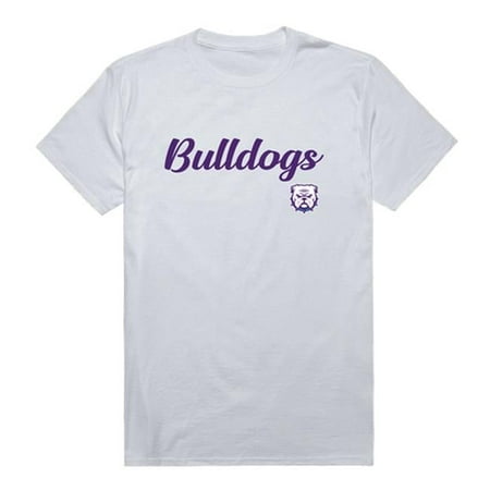 W Republic 554-598-WHT-02 Truman State University Bulldogs Script T-Shirt, White - Medium