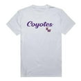 thumbnail image 1 of W Republic 554-658-WHT-02 Kansas Wesleyan University Coyotes Script T-Shirt, White - Medium, 1 of 1