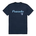 thumbnail image 1 of W Republic 554-681-NVY-01 Upper Iowa University Peacocks Script T-Shirt, Navy - Small, 1 of 1
