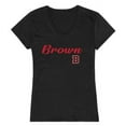 thumbnail image 1 of W Republic 555-106-BK2-04 Brown University Bears Script T-Shirt, Black - Extra Large, 1 of 1