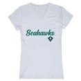 thumbnail image 1 of W Republic 555-139-WHT-01 University of North Carolina at Wilmington Womens Script T-Shirt, White - Small, 1 of 1