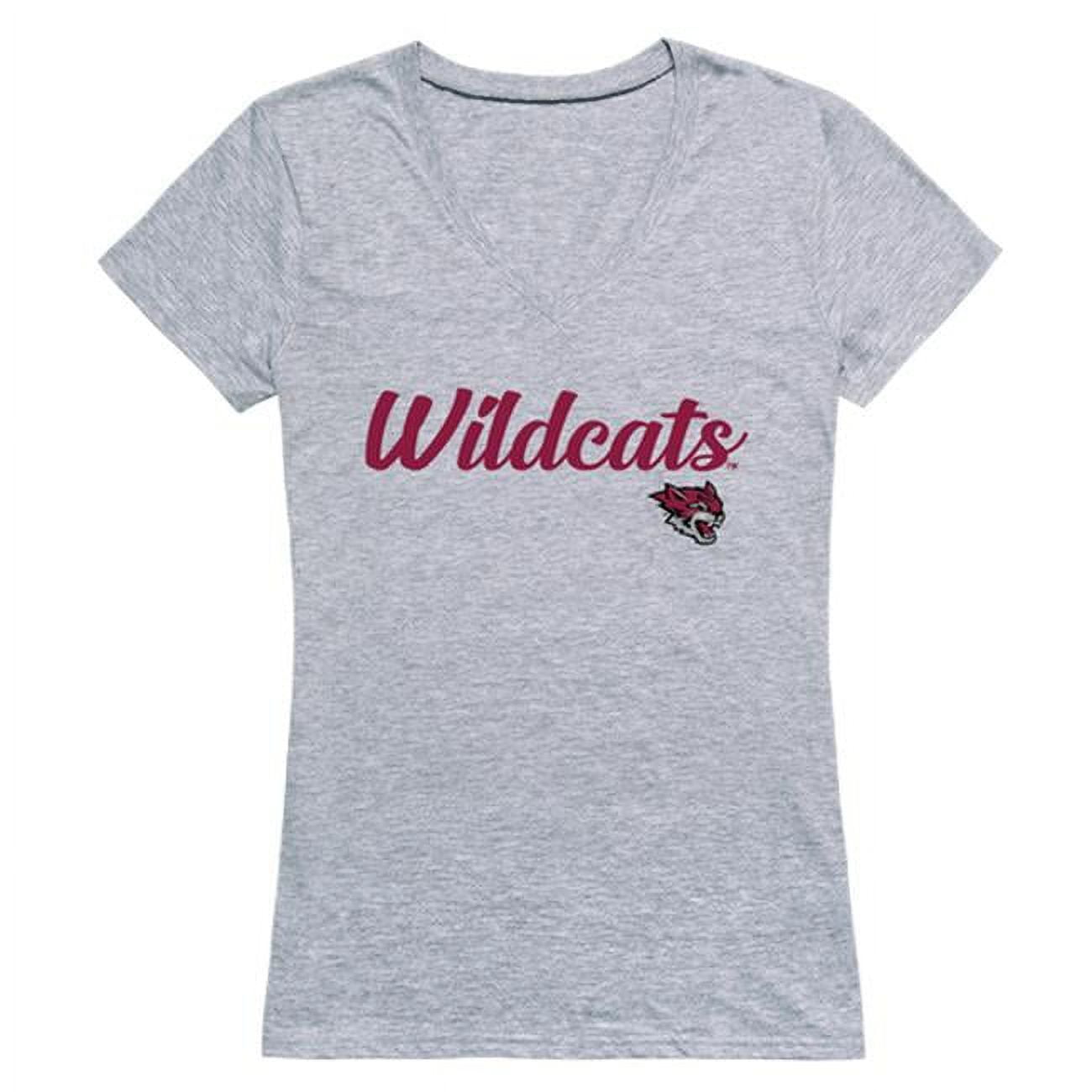 W Republic 555-163-WT2-04 Women Cal State Chico Wildcats Script T-Shirt,  White 2 - Extra Large 