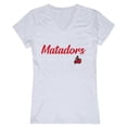 thumbnail image 1 of W Republic 555-166-WHT-04 Women Cal State Northridge Matadors Script T-Shirt, White - Extra Large, 1 of 1