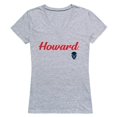 thumbnail image 1 of W Republic 555-171-HGY-05 Women Howard Bison Script T-Shirt, Heather Grey - 2XL, 1 of 1