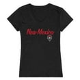 thumbnail image 1 of W Republic 555-182-BLK-02 Women New Mexico Lobos Script T-Shirt, Black - Medium, 1 of 1