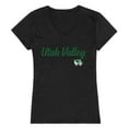 thumbnail image 1 of W Republic 555-210-BLK-04 Women Utah Valley University Wolverines Script T-Shirt, Black - Extra Large, 1 of 1