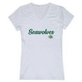 thumbnail image 1 of W Republic 555-259-WHT-01 Women University of Alaska Anchorage Seawolves Script T-Shirt, White - Small, 1 of 1
