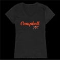 thumbnail image 1 of W Republic 555-276-BK2-03 Campbell University Fighting Camels Script Women T-Shirt, Black - Large, 1 of 1