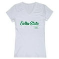 thumbnail image 1 of W Republic 555-289-WHT-04 Women Delta State University Statesmen Script T-Shirt, White - Extra Large, 1 of 1