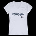 thumbnail image 1 of W Republic 555-300-WT3-04 Fairleigh Dickinson Knights Script Womens T-Shirt, White - Extra Large, 1 of 1