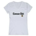 thumbnail image 1 of W Republic 555-320-WHT-04 Kennesaw State University Script T-Shirt for Women, White - Extra Large, 1 of 1