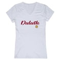 thumbnail image 1 of W Republic 555-344-WHT-05 University of Minnesota Duluth Script T-Shirt for Women, White - 2XL, 1 of 1