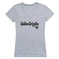 thumbnail image 1 of W Republic 555-359-HG2-05 Oakland University Golden Grizzlies Women Script T-Shirt, Heather Grey - 2XL, 1 of 1