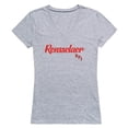 thumbnail image 1 of W Republic 555-367-HGY-01 Rensselaer Polytechnic Institute Script T-Shirt for Women, Heather Grey - Small, 1 of 1