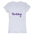 thumbnail image 1 of W Republic 555-389-WT2-02 Tarleton State University Texans Women Script Short Sleeve T-Shirt, White - Medium, 1 of 1