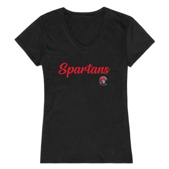 W Republic 555-448-BLK-02 Women University of Tampa Script T-Shirt, Black - Medium