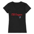 thumbnail image 1 of W Republic 555-464-BLK-04 Columbus State University Cougars Women Script Short Sleeve T-Shirt, Black - Extra Large, 1 of 1